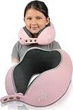 SOSTEGNO A 360° E POSTURA CORRETTA - Progettato per garantire un comfort ottimale durante i lunghi viaggi, il nostro cuscino da viaggio per bambini offre un sostegno stabile per la testa in ogni angolazione, inclusi il mento e i lati.