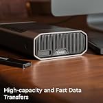 SanDisk Professional 24TB G-Drive Project - External HDD, Thunderbolt 3, USB (10Gbps), 7200RPM Ultrastar Hard Drive, Up to 260MB/s Read - SDPHG1H-024T-NBAAD