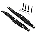 KYX Racing Stainless Steel Rear Trailing Arms Linkage Link Set Upgrades Accessories for RC Crawler Car Axial RBX10 RYFT