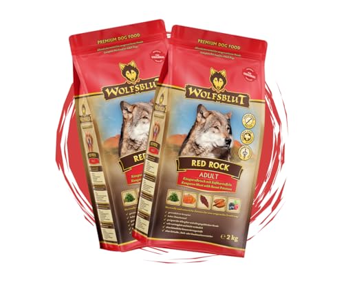 Wolfsblut Hund Adult | Trockenfutter | Multi Bundle | Mix Paket | Sparpaket | 2 x 2 kg | Verschiedene Sorten (2 x 2 KG, Red Rock)