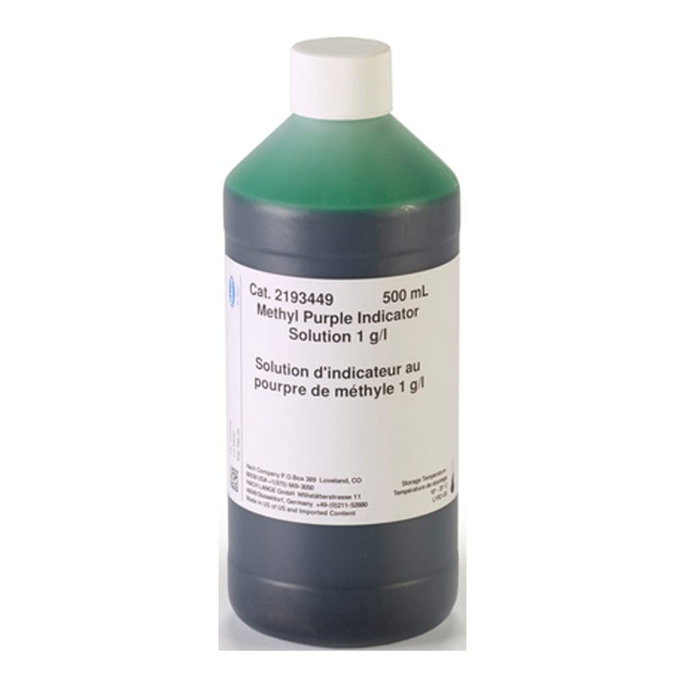 Hach Methyl Purple Indicator Solution, 500 mL, 2193449
