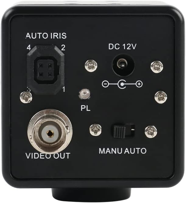 800TVL 1/3 Electronic Digital Microscope Camera BNC Colorful Industrail CCD Camera Compatible with Phone PCB Solering Repair Inspection