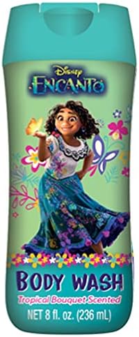 Centric Brands Encanto 8oz Body Wash in a Bottle Parabens Free - Refreshing Children Bath Wash for Shower and Bath Time - Girls and Boys Soap and Body Wash - Non-Toxic, 1