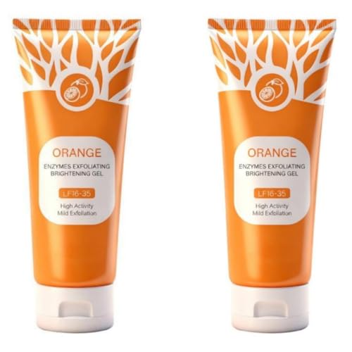 Gel exfoliant enzymes d'orange pour purifier les pores incrustés et raviver le teint