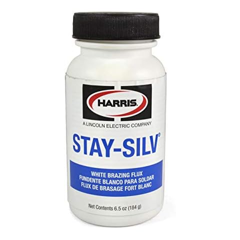 GSParts Harris Stay-Silv Silver White Brazing Flux Paste for Hi Temperature, SSWF7 Cover