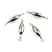 40x Fishing Swivel FY009-25 Rolling Copper Weight Cross Lock Tackle Fly Coast Lock Solid Coastlock Sea Lures