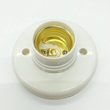 MiYan10x E27 ES Edison Screw Cap Socket Light Bulb Holder Fitting Lamp Fixing Base