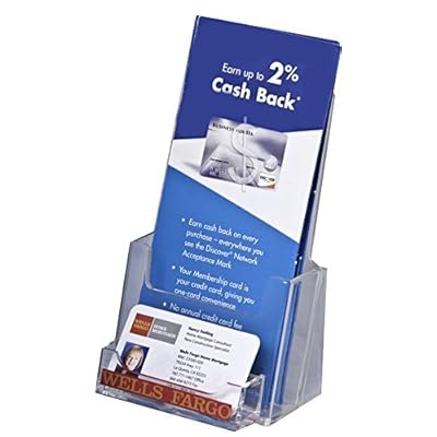 Soporte Acrílico Para Folletos, Soporte Para A4 2 Niveles | Cuotas Sin Interés