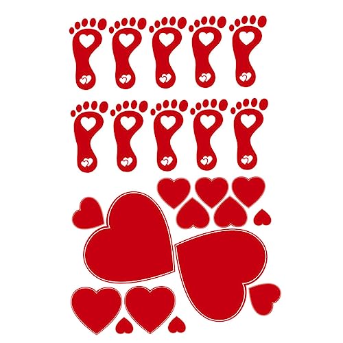 Veemoon Pegatinas De San Valentín Para Azulejos Creativas y Fáciles De Instalar Para Bodas y Fiestas