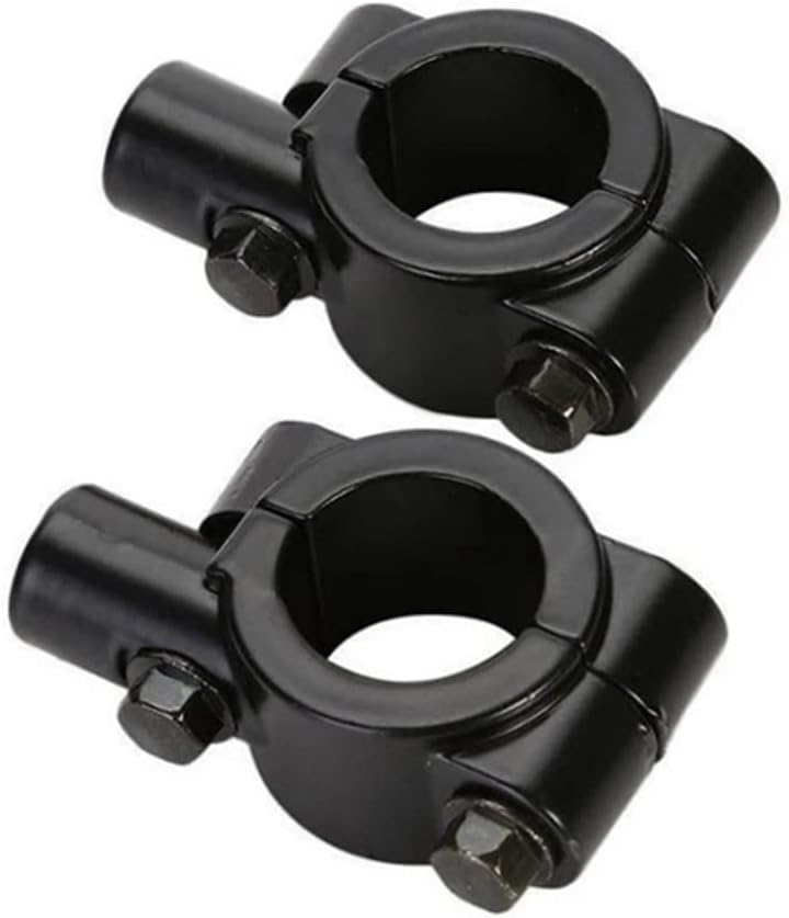 10MM 7/8" Handlebar Mirror Mount Clamp Aluminum Motorcycle