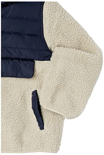 Image of LONDON FOG Boys' Hooded Pull on Winter Coat, Soft Fleece and Puffer Jacket