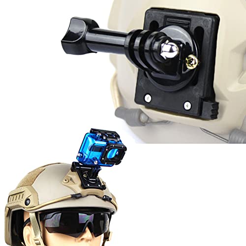 Adaptador de base de montaje de vaso fijo para casco táctico rápido y cámara