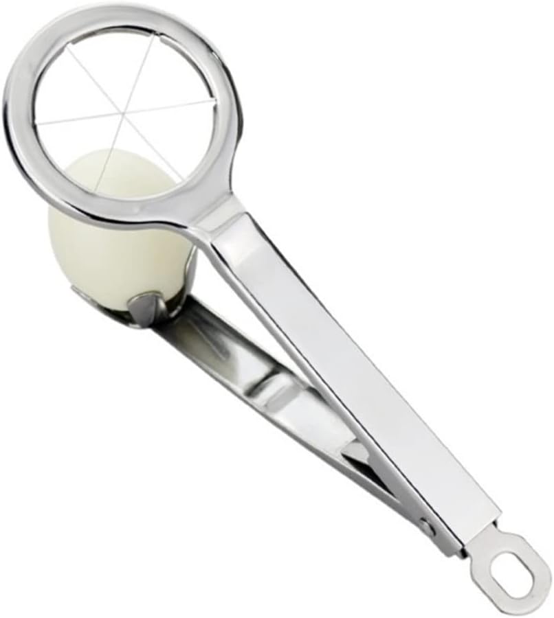 Egg Slicer Cutter Piece Cleaner 304 Stainless Steel Handheld Dividers Funny Tool Creativity Kitchen Gadgets