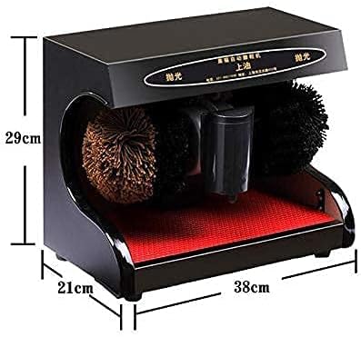 Automatic Shoe Polisher Household Electric Shoe Polishing Machine, Automatic Induction Small Shoe Polisher Electric Shoe polishing Machine(Gold A)