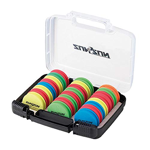 zun zun Valigetta Porta finali con 24 avvolgilenza in Eva da 64mm Surf-Casting Pesca dalla Barca