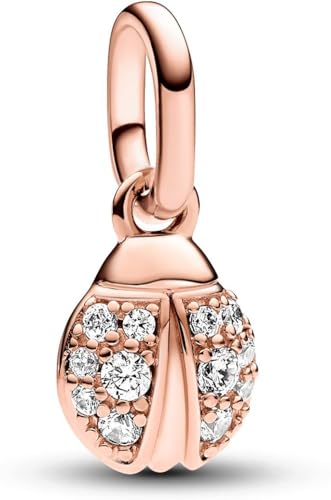 Dijes PANDORA ME en oro rosa de 14k el regalo de aniversario perfecto