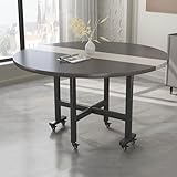 【Conception orientée sécurité】Table pliante avec coins arrondis, cette table donne la priorité à la sécurité en évitant les blessures causées par des chocs accidentels. Le design bien pensé en fait un choix idéal pour les ménages avec des enfants ou dans des environnements animés.