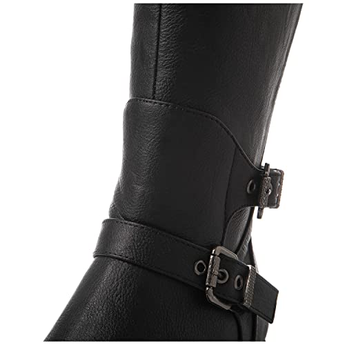 GLOBALWIN Women's Knee High Fashion Boots Black Boots for Women 7.5M - image 8