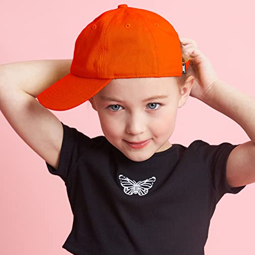 The Hat Depot Kids Washed Low Profile Cotton and Denim Baseball Cap