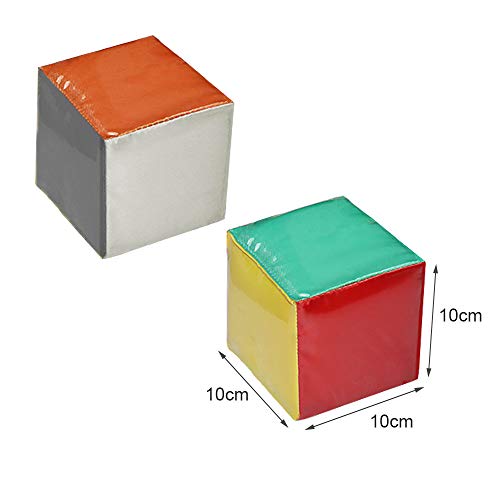 Eamay Playing Game Dice Soft Foam Cubes, Set Of 2 Learn Pocket Cubes, Ages 3 Years And Up. #TOP4