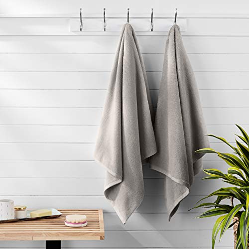 Amazon Basics AQD4TPL 2 Piece Quick-Dry Oversize Bath Towel thumb #4