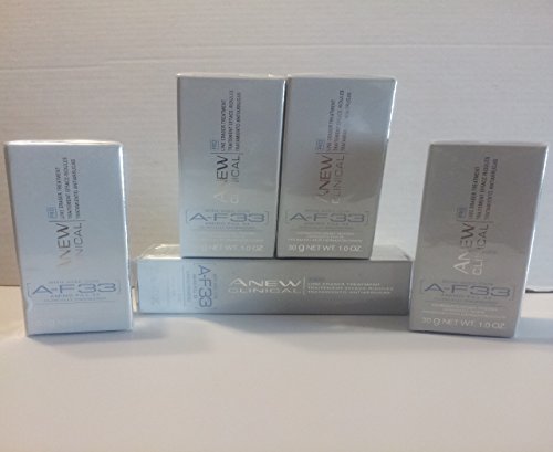 5 Piece Bundle, AVON Anew Clinical PRO Line Eraser Treatment A-F33, 1.0 ounce tube