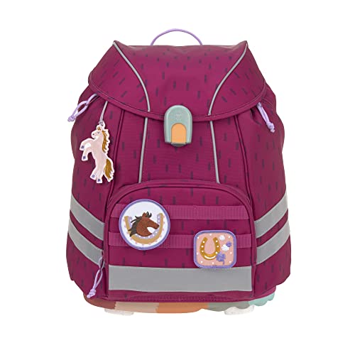 LÄSsig Set Di 7 Zaini Scuola Per Bambini/School Set Flexy Unique, Speckles Berry - 2