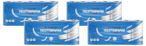 by Amazon Toilettenpapier, 3-lagig, 40 Rollen (10 Rollen, 4-er Pack) 200 Blätter pro Rolle, FSC-Zertifiziert by Amazon Toilettenpapier, 3-lagig, 40 Rollen (10 Rollen, 4-er Pack) 200 Blätter pro Rolle, FSC-Zertifiziert