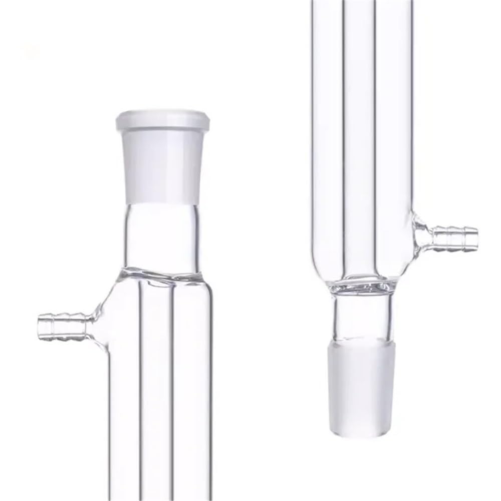 Kondensator 300 mm, długość, złącze 24/29, złącze węża 10 (laboratorium szklane) używane wyposażenie laboratoryjne