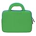 8.9-10.1 inch Tablet Sleeve, Evecase 8.9~10.1 inch Ultra-Portable Neoprene Zipper Carrying Sleeve Case Bag with Accessory Pocket - Green/Blue