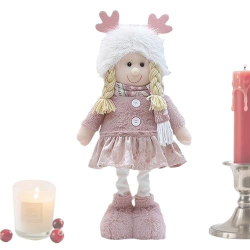 Poupée chiffon bébé en tissu pelucheux pour apaiser les peurs de l'enfant