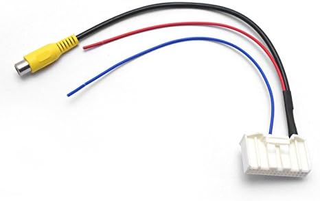 Miniatura 5 de feeldo 32-pins reverso adaptador de cable de convertidor de enchufe de vídeo de cámara trasera de estacionar para Nissan QashqaiTeanax-Trail unidad