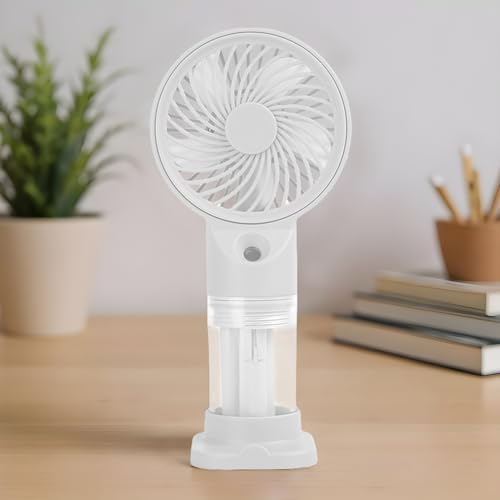 Ventilateur de brumisation manuel portable USB à 3 vitesses - 7