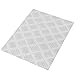 Pure Aluminum Diamond Tread Sheet Metal Plate 12 x 16 x 0.075Inch (1.9MM) Bright Mill Finish 14GA Thickness Aluminum Diamond Tread Plate for Truck, Work Bench, Garage