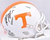Hendon Hooker Autographed Tennessee Volunteers Speed Mini Helmet- Beckett W Holo - Sports Memorabilia