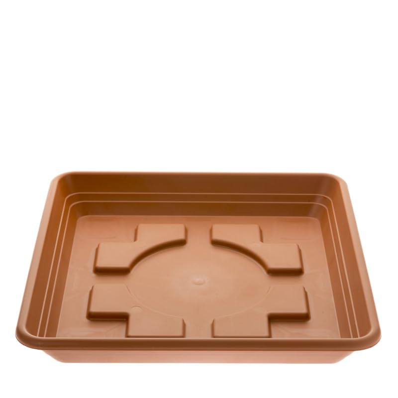 2friends Sottovaso 35 x 35 cm per vasi grandi esterni, in terracotta extra resistente, per vasi