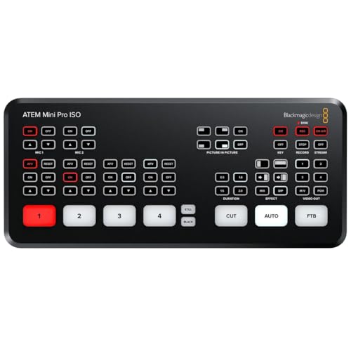 Image of Blackmagic Design ATEM Mini Pro ISO HDMI Switcher