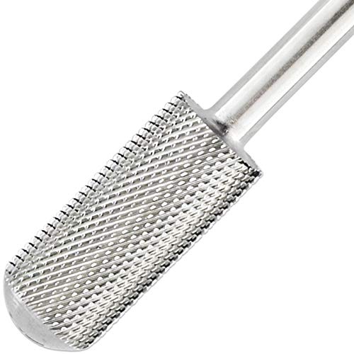 Pana Professional 3/32" Shank Size - Smooth Top Small Barrel Silver Carbide Bit Extra Fine Grit - Nail Drill Bit For Dremel Machine #TOP5