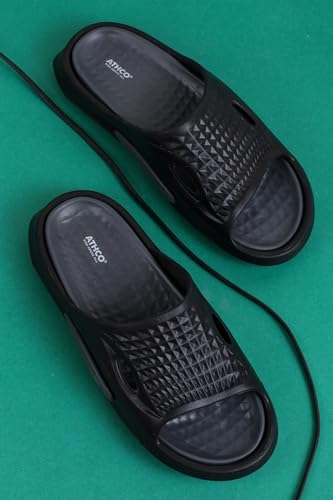 Image of Men's Acupressure Slippers & Flip-Flops | Soft Foot Massager, Lightweight, Anti-Skid, Waterproof Comfort Slippers for Men & Boys | Daily Casual Wear