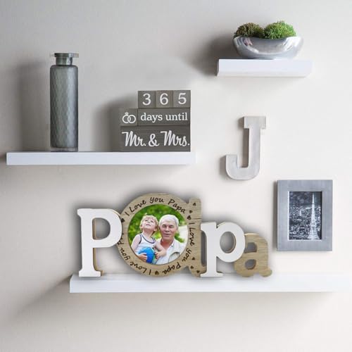 Cadre photo en bois cœur gravé | Artisanat écoresponsable pour décoration rustique chic - 3