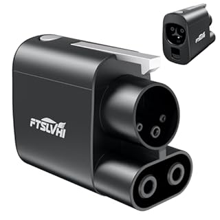 NACS to CCS Electric Vehicle Adapter with Interlock Compatible with Tesla Superchargers - CCS1 Fast Charging with Vortex Plus