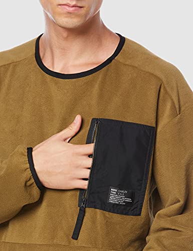Oakley Men's Enhance Fgl Micro Fleece Crew 1.0, Surplus Green, X-Large #TOP2
