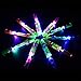 Rocket Slingshot Flying Toys with LED Lights - 12 Pcs Kids Outdoor Game with 12 Launchers + 12 Arrow Helicopters, Glow in The Dark Party Supplies