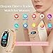Fitness Tracker Watch Fashionable Women's Smartwatch Female Menstrual Period Reminder - Heart Rate and Blood Pressure Monitoring IP67 Waterproofing USB Magnetic Charging (Style 2)