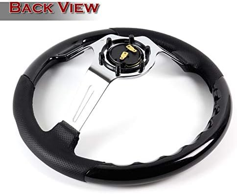 Miniatura 3 de W-Power - Volante de 3 radios (4.0in, 5.3in), color cromo