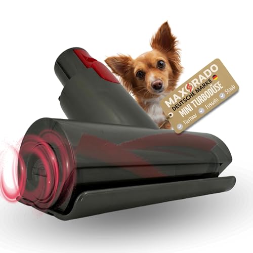 Maxorado Ersatzteil für Dyson NEW Mini Turbodüse V7 V8 V10 V11 V15 Elektrobürste Turbinendüse Staub Tierhaar Polsterdüse Matratzendüse Milben für Auto Sitze Bett Sofa