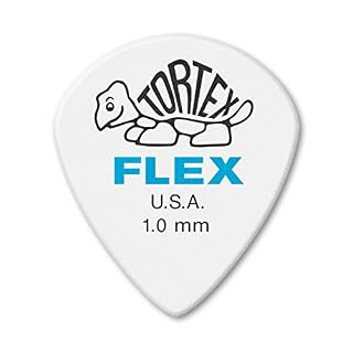 Dunlop 466P100 Médiators Tortex Flex Jazz III XL 1,00mm sachet de 12 - Les Beatles, Paul McCartney, John Lennon, RIngo Starr, George Harrison