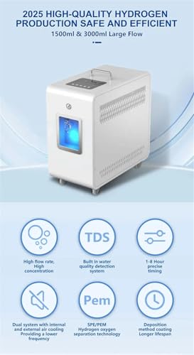Hydrogen Inhalation Machine Specs Display