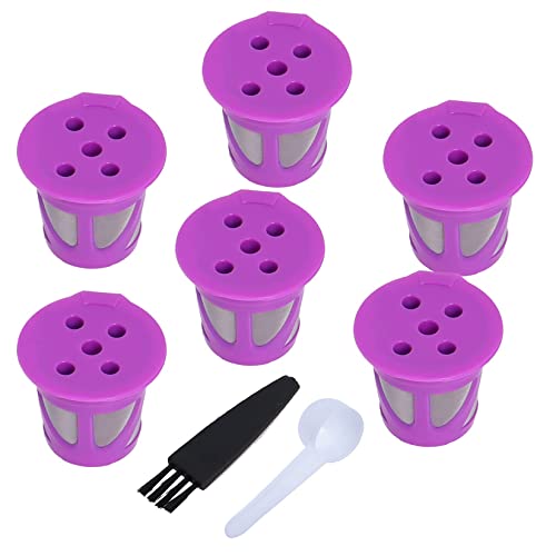 6 Reusable Coffee Filter Compatible With K-Cup Keurig Supreme And K Supreme Plus Coffee Makers,Refillable Filters Coffee Capsule Cups #TOP6