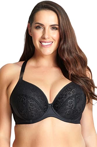 Sculptresse By Panache Women's Plus-Size Roxie Plunge Bra, Black, 36H #TOP2